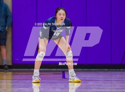 Thumbnail 3 in Crystal Springs Uplands @ Bradshaw Christian (CIF Girls D-5 NorCal Regional  Final) photogallery.