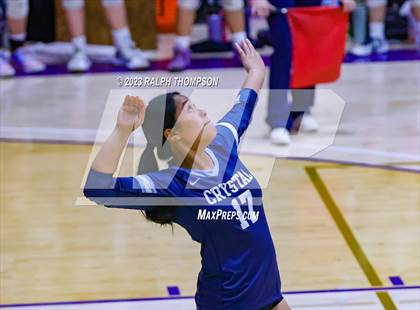 Thumbnail 2 in Crystal Springs Uplands @ Bradshaw Christian (CIF Girls D-5 NorCal Regional  Final) photogallery.
