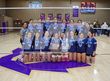 Thumbnail 2 in Crystal Springs Uplands @ Bradshaw Christian (CIF Girls D-5 NorCal Regional  Final) photogallery.