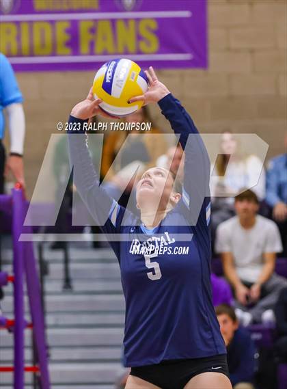 Thumbnail 2 in Crystal Springs Uplands @ Bradshaw Christian (CIF Girls D-5 NorCal Regional  Final) photogallery.