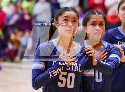 Thumbnail 2 in Crystal Springs Uplands @ Bradshaw Christian (CIF Girls D-5 NorCal Regional  Final) photogallery.