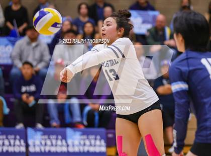 Thumbnail 1 in Crystal Springs Uplands @ Bradshaw Christian (CIF Girls D-5 NorCal Regional  Final) photogallery.