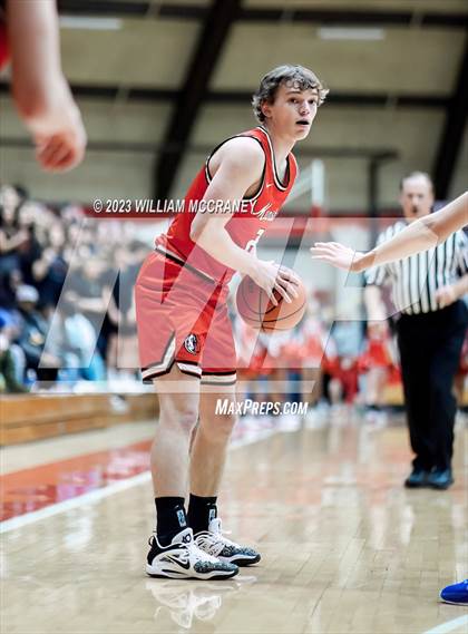 Thumbnail 1 in Munster vs. Lake Central (IHSAA 4A S1 Round 2) photogallery.