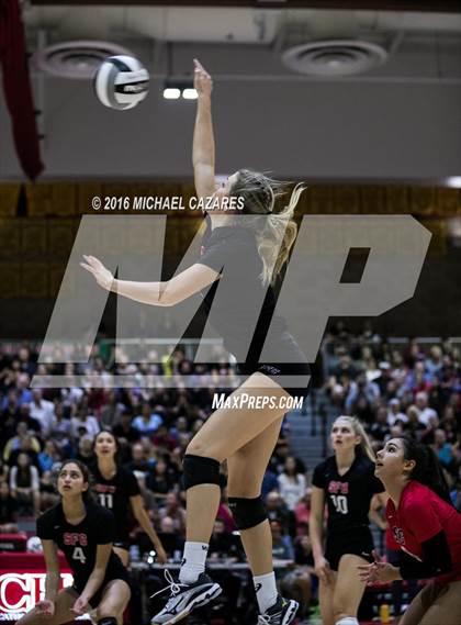 Thumbnail 3 in Santa Fe Christian vs. La Costa Canyon (CIF SDS Open Division Final) photogallery.