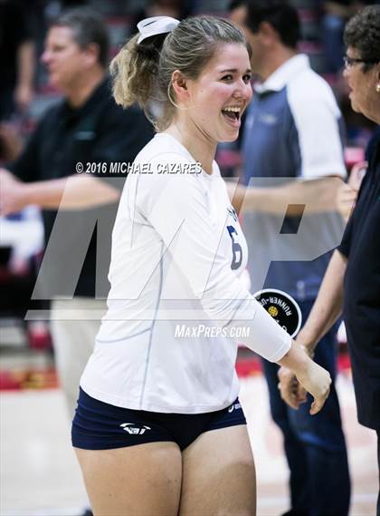 Thumbnail 2 in Santa Fe Christian vs. La Costa Canyon (CIF SDS Open Division Final) photogallery.