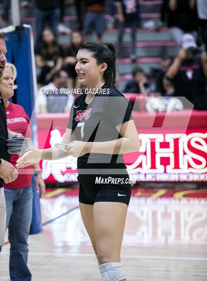 Thumbnail 2 in Santa Fe Christian vs. La Costa Canyon (CIF SDS Open Division Final) photogallery.