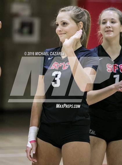 Thumbnail 3 in Santa Fe Christian vs. La Costa Canyon (CIF SDS Open Division Final) photogallery.