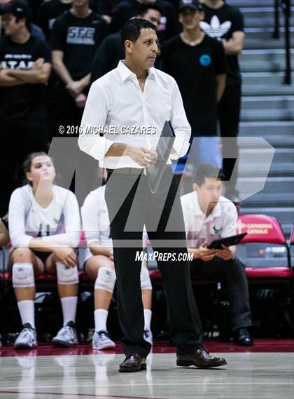 Thumbnail 3 in Santa Fe Christian vs. La Costa Canyon (CIF SDS Open Division Final) photogallery.
