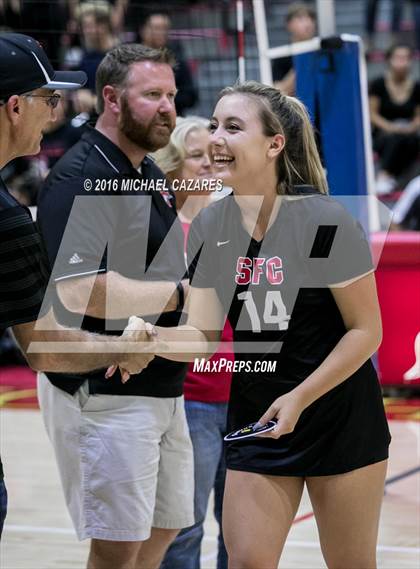 Thumbnail 2 in Santa Fe Christian vs. La Costa Canyon (CIF SDS Open Division Final) photogallery.