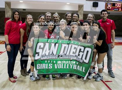 Thumbnail 2 in Santa Fe Christian vs. La Costa Canyon (CIF SDS Open Division Final) photogallery.