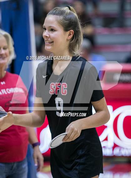 Thumbnail 1 in Santa Fe Christian vs. La Costa Canyon (CIF SDS Open Division Final) photogallery.