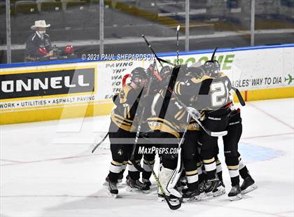 Thumbnail 3 in Kent Denver vs. Battle Mountain (CHSAA 4A Semifinal Playoff) photogallery.