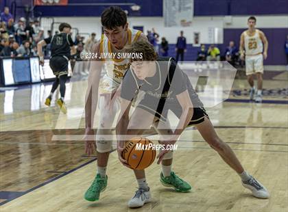 Thumbnail 1 in The Woodlands Christian Academy vs Oakville Tigers (Prairie Farms Holiday Classic) photogallery.