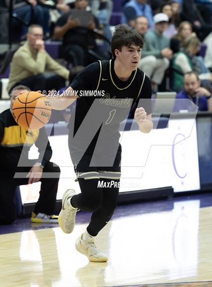 Thumbnail 1 in The Woodlands Christian Academy vs Oakville Tigers (Prairie Farms Holiday Classic) photogallery.