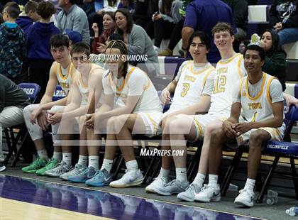 Thumbnail 2 in The Woodlands Christian Academy vs Oakville Tigers (Prairie Farms Holiday Classic) photogallery.