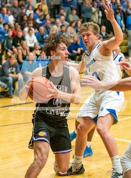 Thumbnail 1 in Guerin Catholic @ Indianapolis Bishop Chatard photogallery.
