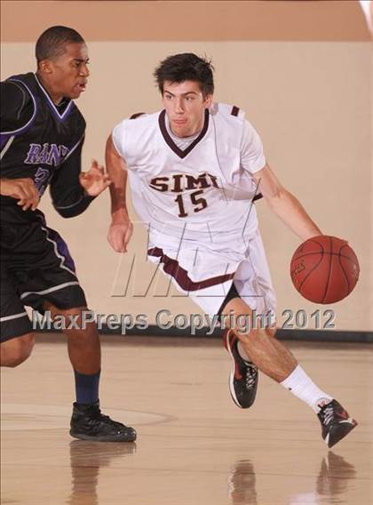 Thumbnail 1 in Rancho Cucamonga vs. Simi Valley (MaxPreps Holiday Classic) photogallery.