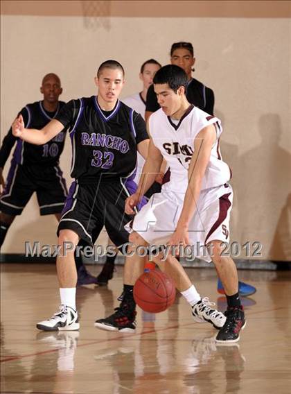 Thumbnail 3 in Rancho Cucamonga vs. Simi Valley (MaxPreps Holiday Classic) photogallery.