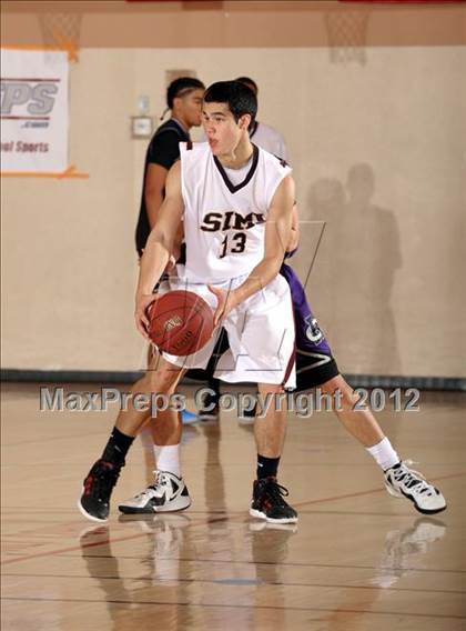 Thumbnail 2 in Rancho Cucamonga vs. Simi Valley (MaxPreps Holiday Classic) photogallery.