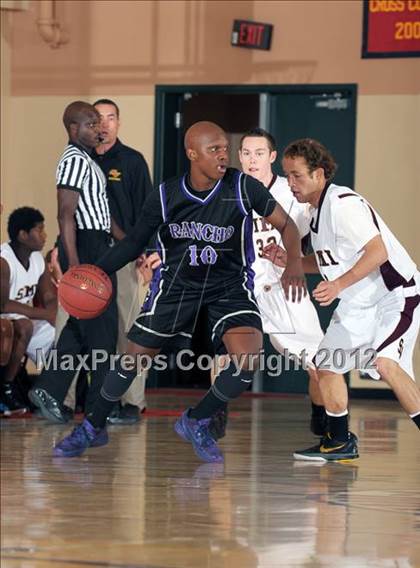 Thumbnail 3 in Rancho Cucamonga vs. Simi Valley (MaxPreps Holiday Classic) photogallery.