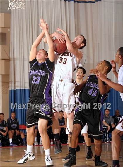 Thumbnail 1 in Rancho Cucamonga vs. Simi Valley (MaxPreps Holiday Classic) photogallery.