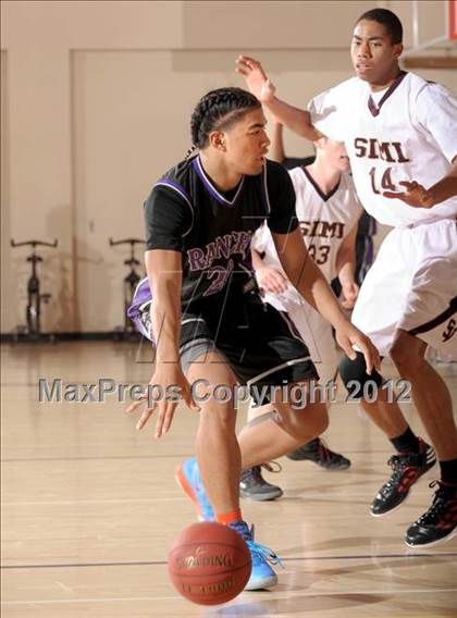 Thumbnail 1 in Rancho Cucamonga vs. Simi Valley (MaxPreps Holiday Classic) photogallery.