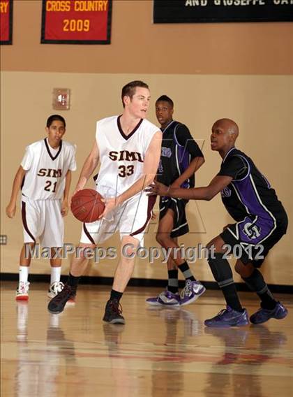 Thumbnail 1 in Rancho Cucamonga vs. Simi Valley (MaxPreps Holiday Classic) photogallery.