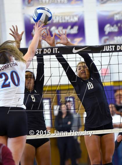 Thumbnail 3 in Archbishop Mitty vs. Assumption (Durango Fall Classic) photogallery.