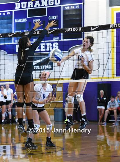 Thumbnail 2 in Archbishop Mitty vs. Assumption (Durango Fall Classic) photogallery.