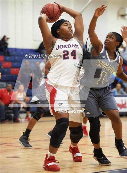 Thumbnail 3 in Knightdale @ Jordan (Jordan Falcons MLK Classic) photogallery.