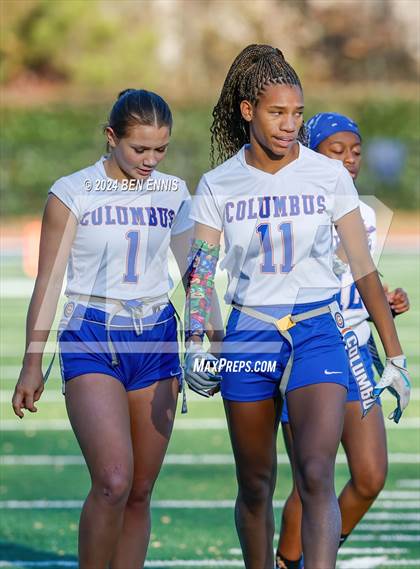 Thumbnail 1 in Columbus vs. Mount Vernon (GHSA Division 1 Round 2) photogallery.