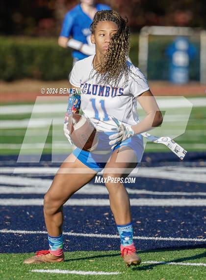 Thumbnail 1 in Columbus vs. Mount Vernon (GHSA Division 1 Round 2) photogallery.