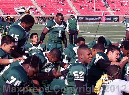 Thumbnail 1 in DeSoto vs. Carroll (UIL 5A Division 1 Quarterfinal Playoff) photogallery.