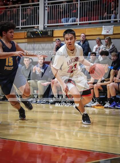 Thumbnail 2 in Genesis Prep Academy vs. Lakeside photogallery.