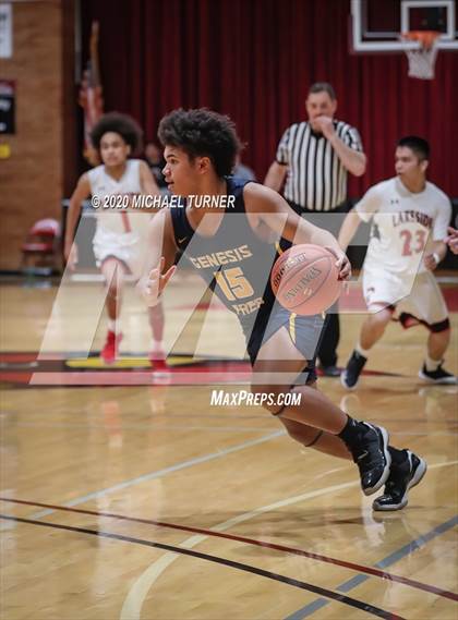 Thumbnail 3 in Genesis Prep Academy vs. Lakeside photogallery.