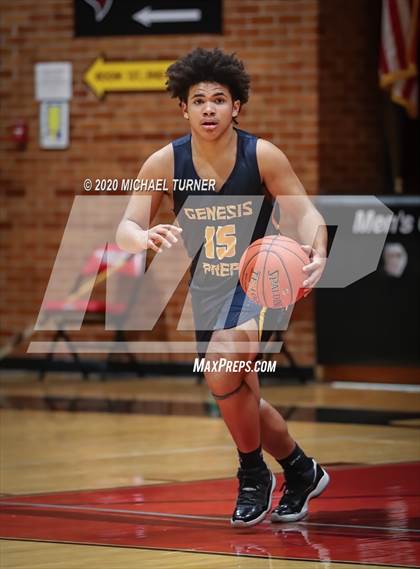 Thumbnail 2 in Genesis Prep Academy vs. Lakeside photogallery.