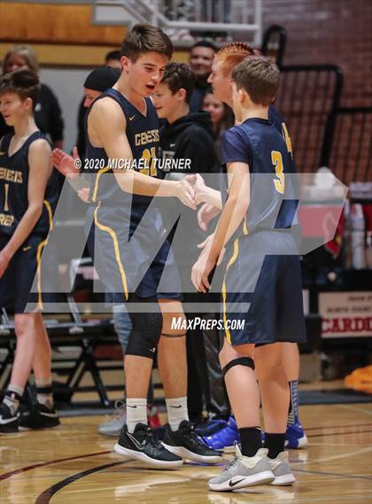 Thumbnail 3 in Genesis Prep Academy vs. Lakeside photogallery.