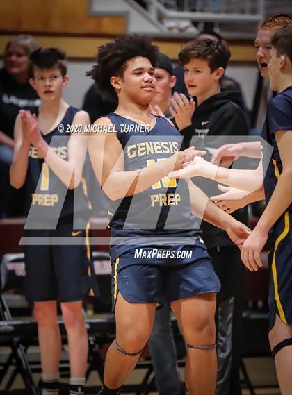 Thumbnail 2 in Genesis Prep Academy vs. Lakeside photogallery.