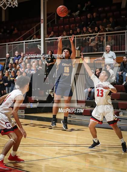 Thumbnail 3 in Genesis Prep Academy vs. Lakeside photogallery.