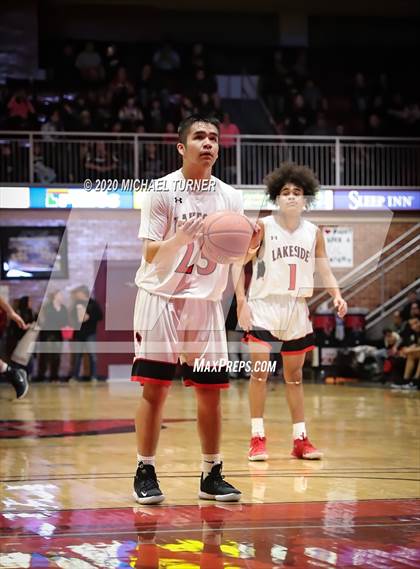 Thumbnail 2 in Genesis Prep Academy vs. Lakeside photogallery.