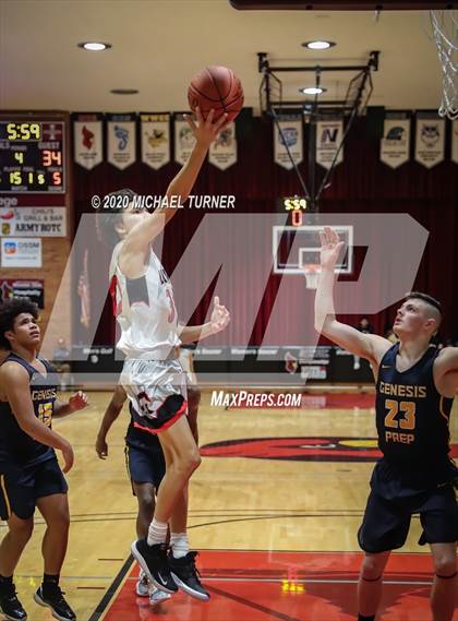 Thumbnail 1 in Genesis Prep Academy vs. Lakeside photogallery.