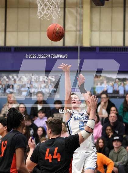 Thumbnail 2 in Marlboro Central @ Saugerties (NYSPHSAA Section 9 A Semifinals) photogallery.
