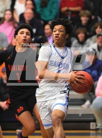 Thumbnail 1 in Marlboro Central @ Saugerties (NYSPHSAA Section 9 A Semifinals) photogallery.
