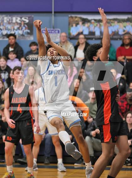 Thumbnail 3 in Marlboro Central @ Saugerties (NYSPHSAA Section 9 A Semifinals) photogallery.
