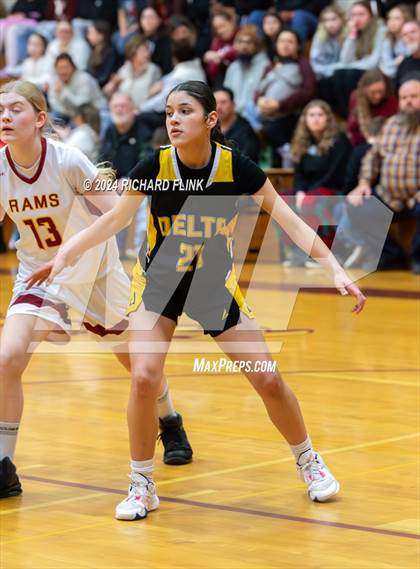 Thumbnail 2 in Delta @ Rio Vista (CIF SJS Division 5 Round 1) photogallery.