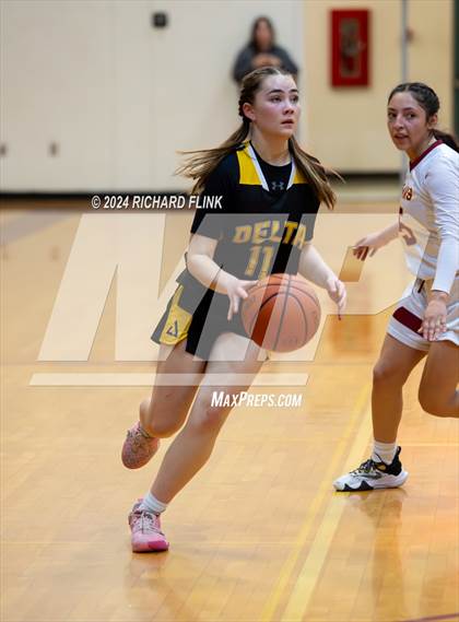 Thumbnail 3 in Delta @ Rio Vista (CIF SJS Division 5 Round 1) photogallery.