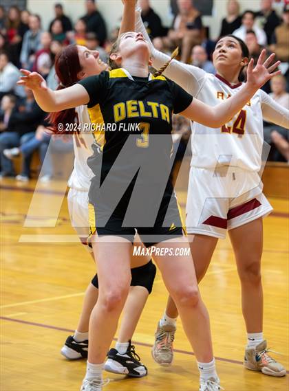 Thumbnail 2 in Delta @ Rio Vista (CIF SJS Division 5 Round 1) photogallery.