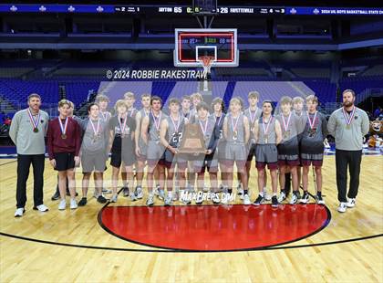 Thumbnail 2 in Fayetteville @ Jayton (UIL 1A Basketball Semifinal Medal Ceremony) photogallery.