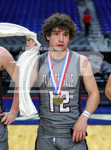 Thumbnail 2 in Fayetteville @ Jayton (UIL 1A Basketball Semifinal Medal Ceremony) photogallery.