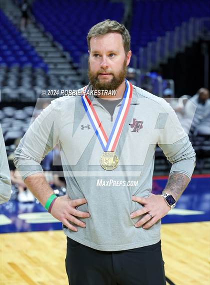 Thumbnail 1 in Fayetteville @ Jayton (UIL 1A Basketball Semifinal Medal Ceremony) photogallery.